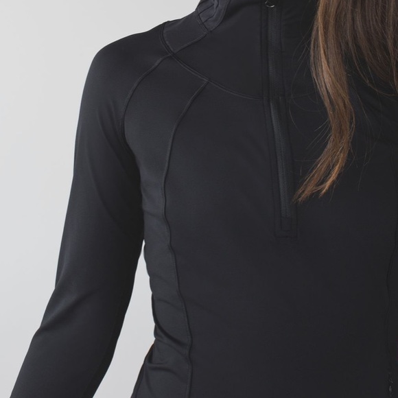 Lululemon black half zip pullover
